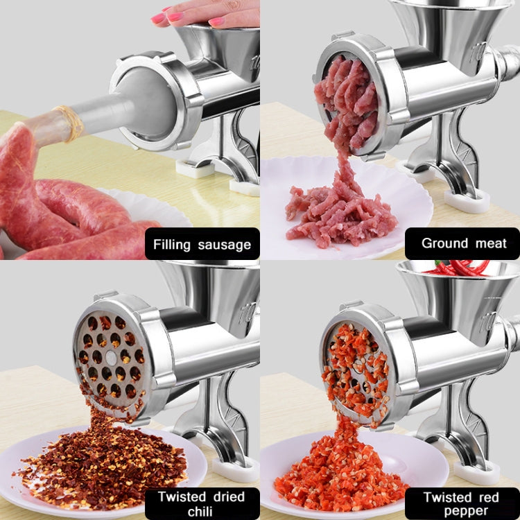 Meat Grinder Manual Mincer Sausage Maker Table Mount