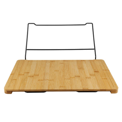 Bamboo Cutting Board with 5 Containers Set