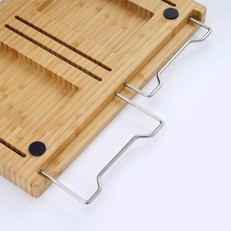 Bamboo Cutting Board with 5 Containers Set